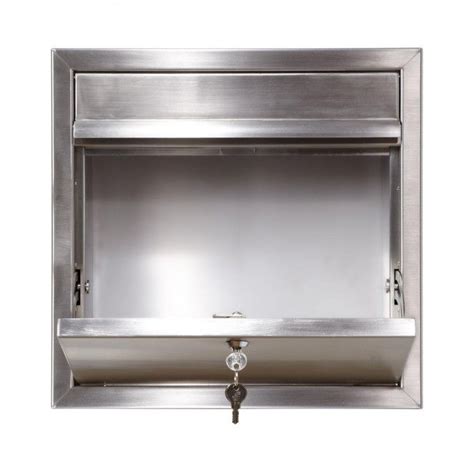Check spelling or type a new query. Rectangular Locking Wall-Mount Brushed Stainless Steel ...