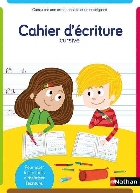 Cahier Décriture Cp Adapté Aux Enfants Dys Ou En Difficulté écriture