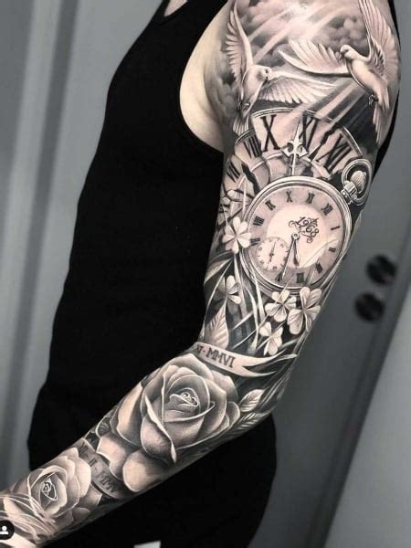 20 Best Clock Tattoos For Men In 2021 Tattoo News