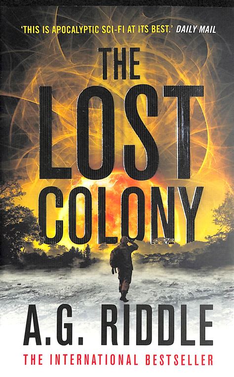The Lost Colony By Riddle Ag 9781800241534 Brownsbfs