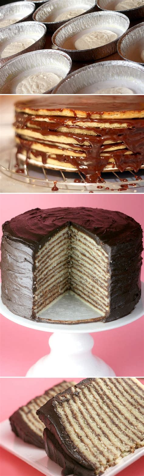 A 6 x 2 inch round cake pan holds about 2 cups of batter. Lots Of Layers Cake | Quick & Easy Recipes