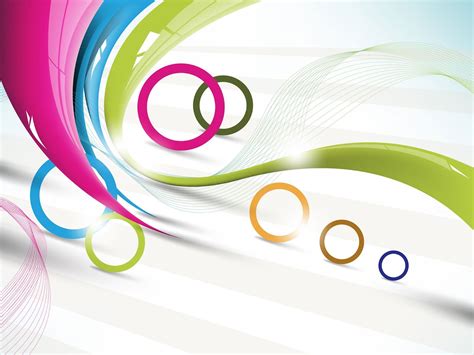 Free Download Abstract Circles Vector In 2020 Vector Free Vector