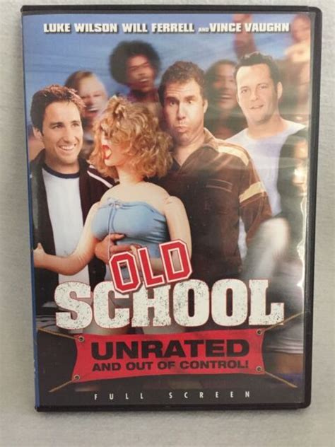 Old School Dvd 2003 Full Frame Unrated Version Ebay