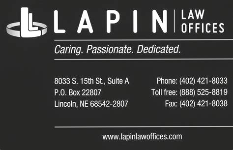 Lapin Law Offices Contact Information Law Office Law Office