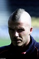 David Beckham debuts his shaved head | Daily Mail Online