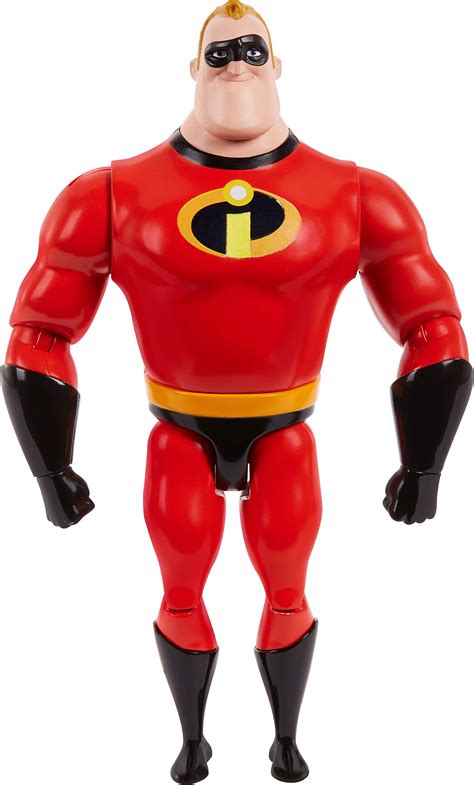 Buy Pixar Mr Incredible Figure True To Movie Scale Character Action Doll Highly Posable With