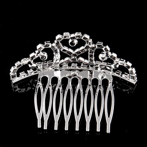 2021 Wholesale Mini Twinkle Rhinestone Diamante Bridal Princess Crown