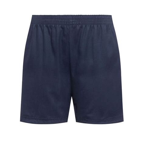 Navy Blue Classic Sports Shorts School Days Direct