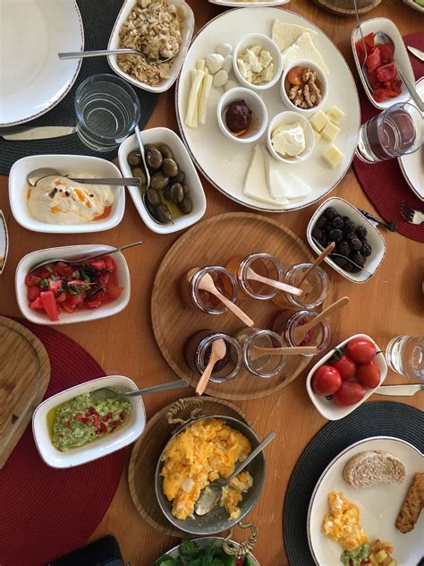 In this particular cafe we were given three different types of cheese, boiled eggs, a homemade cherry jam (delicious) and tahini paste, along with a cucumber, dill and yogurt spread. In Turkey, Breakfast Is Called 'Kahvalti'
