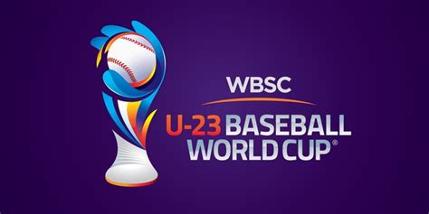 wbsc unveils logo and line up for inaugural under 23 baseball world cup