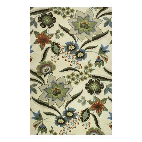 Choose from over 800 fabric types and 50 types of leathers. Bright Colors Floral Motif Rug | Bassett furniture, Rugs ...
