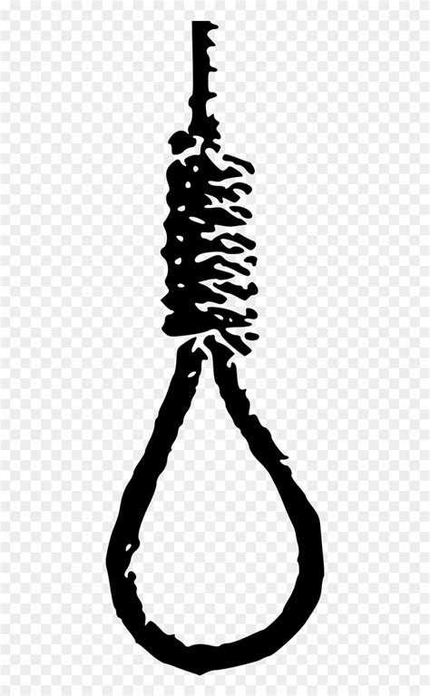 Download Hanging Rope 1295442 Hang Rope Drawing Clipart Png Download