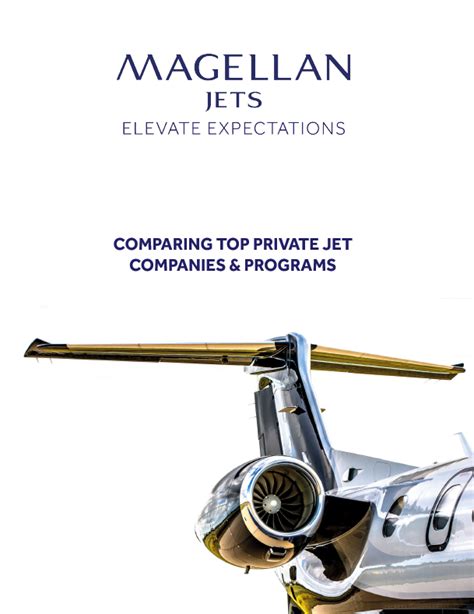 Top Private Jet Companies Programs Comparison Magellan Jets