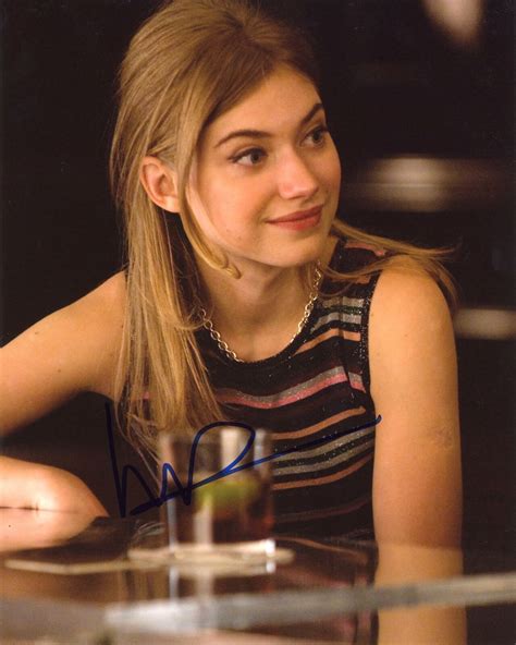 Imogen Poots Solitary Man AUTOGRAPH Signed X Photo Collectible