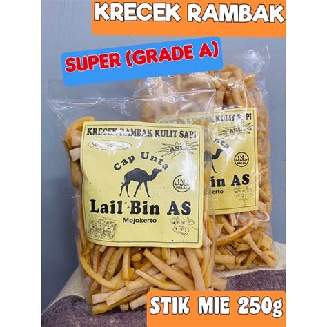 Jual Krecek Rambak Kulit Sapi Super CAP UNTA Shopee Indonesia