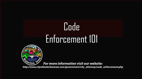 Code Enforcement 101 - YouTube