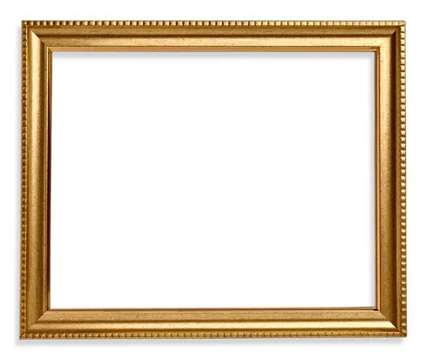 Golden Square Frame Png Png All Png All