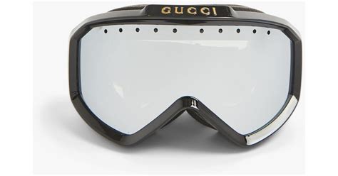 Gucci Gg1210s Branded Strap Ski Goggles In Grey Lyst Uk