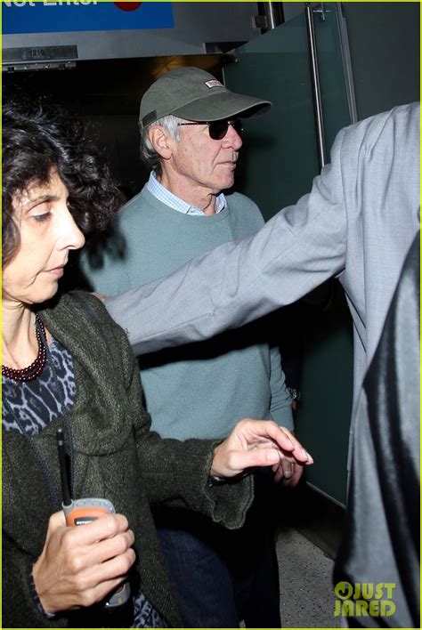 Harrison Ford Arrives Back In LA After Star Wars UK Premiere Photo