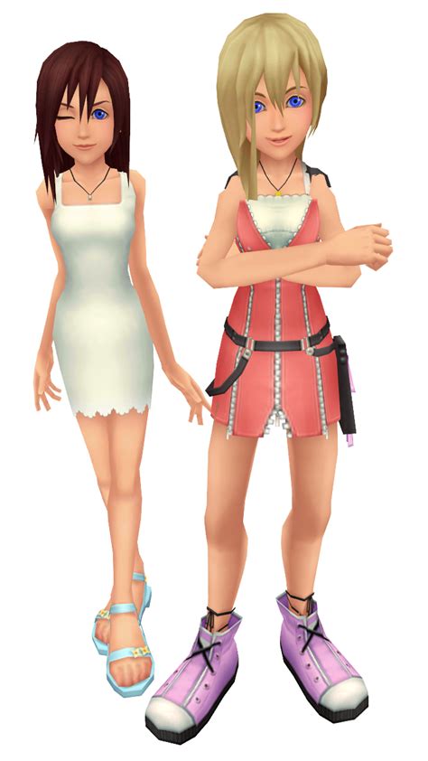 Mmd Edit Test Kairi And Namine Outfit Swap By Makaihana975 On