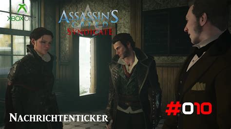 Assassins Creed Syndicate Gameplay German Nachrichtenticker Youtube