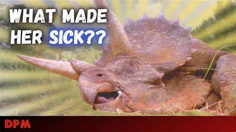 Why Was The Triceratops Sick In Jurassic Park Youtube