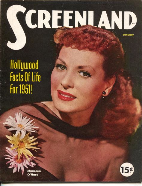 Screenland Maureen O Hara Vic Mature Virginia Mayo June Haver Jan 1952 1952 Magazine