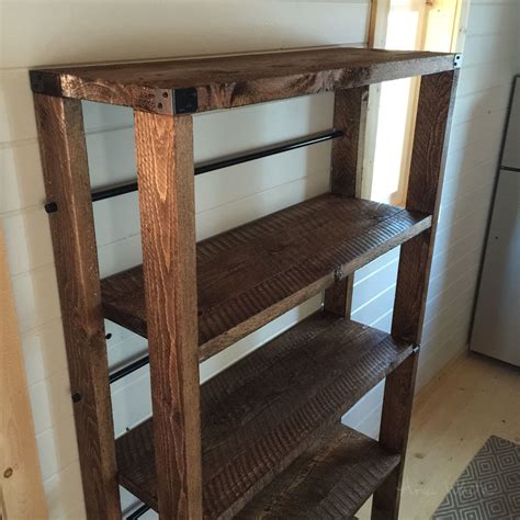 Ana White Reclaimed Wood Rolling Shelf Diy Projects