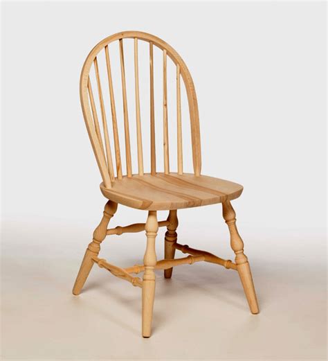 Beech Wood Bowback Spindle Back Chair Plowhearth
