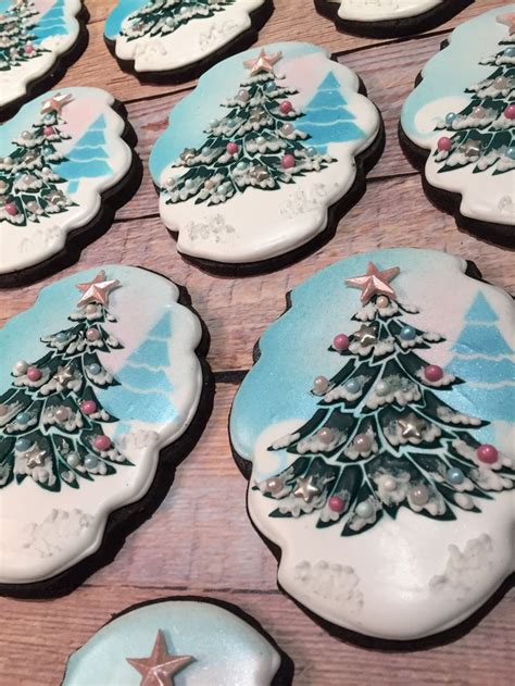 The most enjoyable part, for me, was the marbling… you'll see below that i went a little cookie crazy with it! Winter Wonderland cookies using several royal icing ...