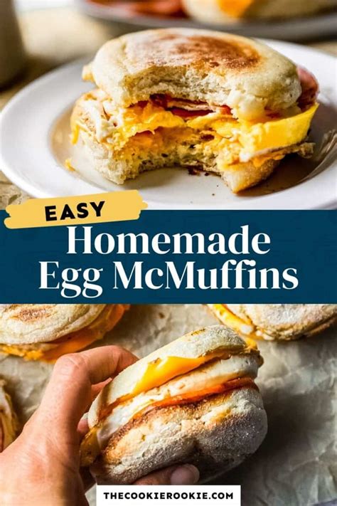 Egg Mcmuffin Recipe The Cookie Rookie