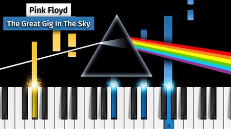 Pink Floyd The Great Gig In The Sky Piano Tutorial Youtube