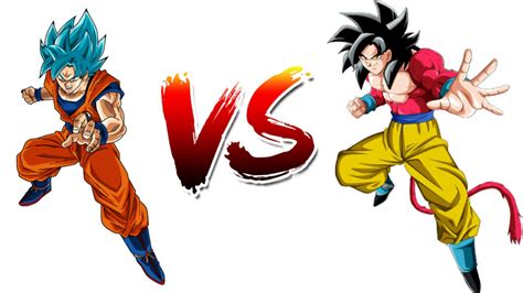 Goku Ssj Blue Vs Goku Ssj4 Dragon Ball Heroes Amv Impossible Youtube