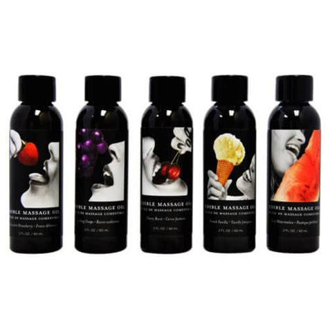 earthly body edible massage oil t set box xpanded shop