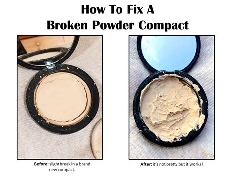 How To Fix A Broken Powder Compact Gina Millers Blog Travel