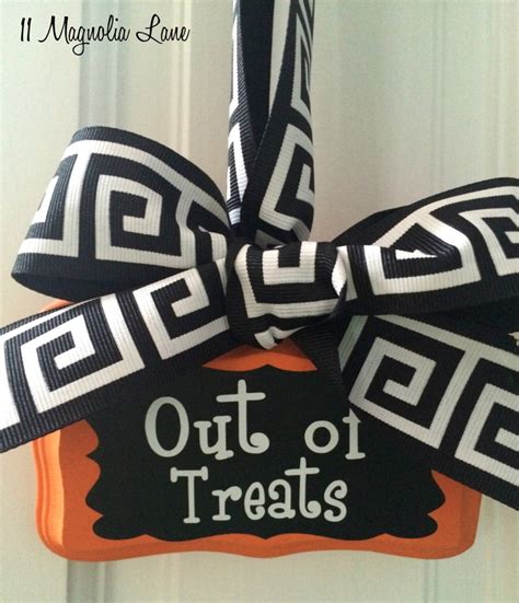 Handmade Halloween Please Take One Door Hanger By 11magnolialane