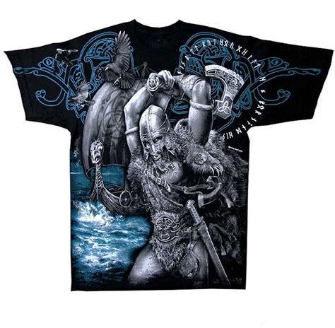 T Shirt Viking Warrior Dark Dreams