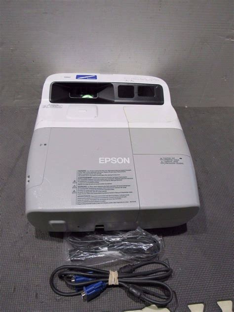 Nice Epson Brightlink 455wi Three Lcd Wxga Projector 2500 Lumens W