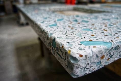 Pros And Cons Of Recycled Glass Countertops · Wow Decor