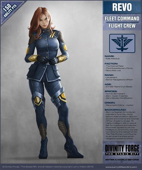 Divinity Forge Revo Flight Crew By Larrywilson In 2023 Sci Fi
