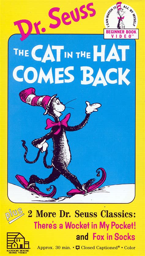 Dr Seuss The Cat In The Hat Comes Back Where To Watch And Stream