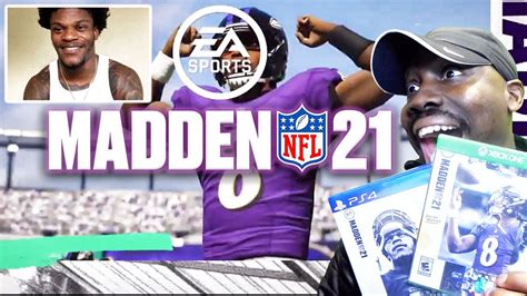 Madden 21 Zoom Call With Lamar Jackson Official Reveal Trailer New