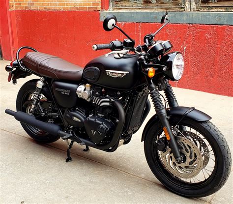 New 2020 Triumph Bonneville T120 Black Motorcycle In Denver 19t75