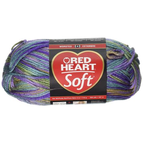 Red Heart Soft Yarn Watercolors Notm060677