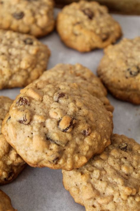 A tried, tested and perfected america's test kitchen recipe. These Cinnamon Oatmeal Raisin Cookies with Peanut Butter ...