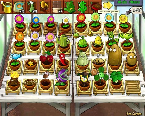 Plant 10 of the plant you want 2 cherry bombs kill 5 zombies there you have it a present which is what you planted 10 of Plants vs Zombies | Plants vs Zombies Zen Garden | Mahmut ...