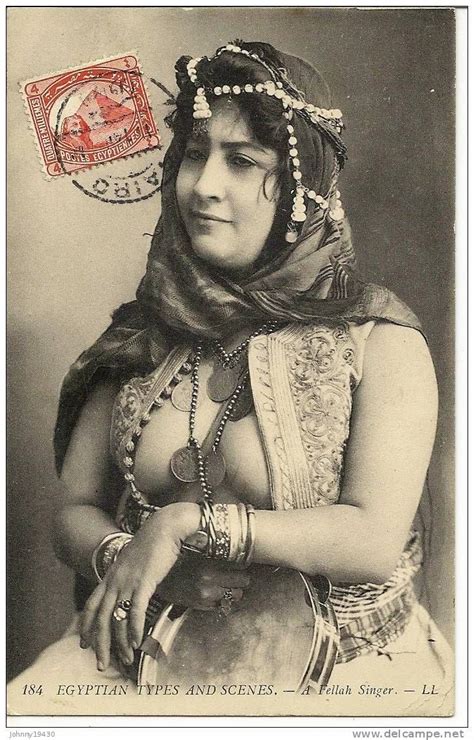 A Singer Egyptian Women Bw Photo Vintage Photos Women