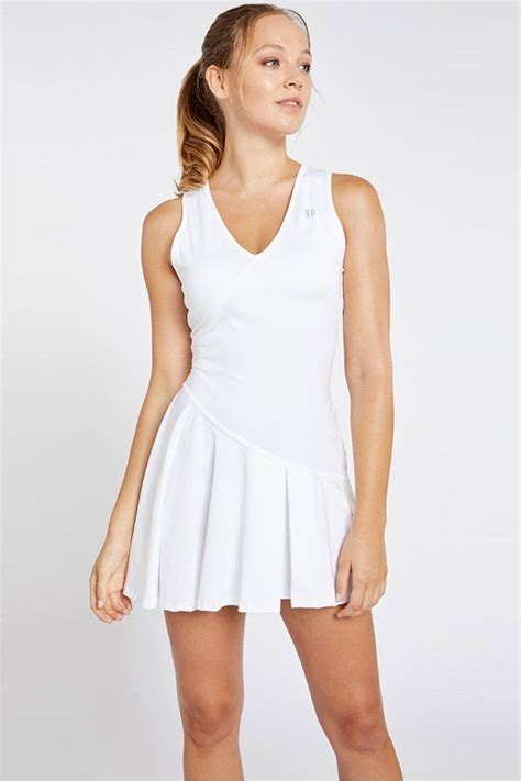 Core Crescendo Dress Cute Tennis Outfit White Tennis Dress Tennis