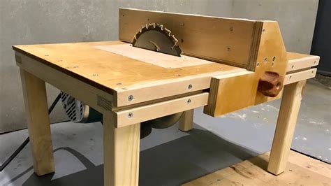 How To Make Simple Table Saw Good Idea Diy Table Sawhomemade With