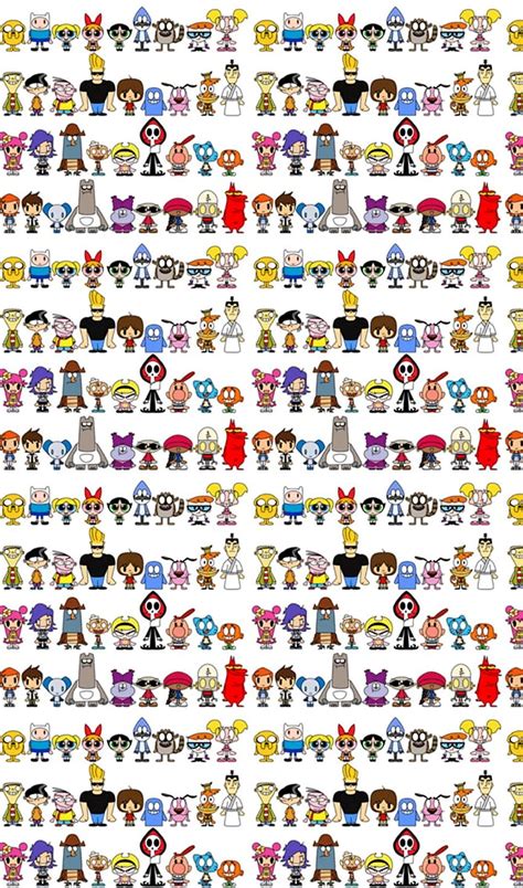 Cartoon Network Characters Old S Teahub Io Classic Cartoons Hd Phone Wallpaper Pxfuel